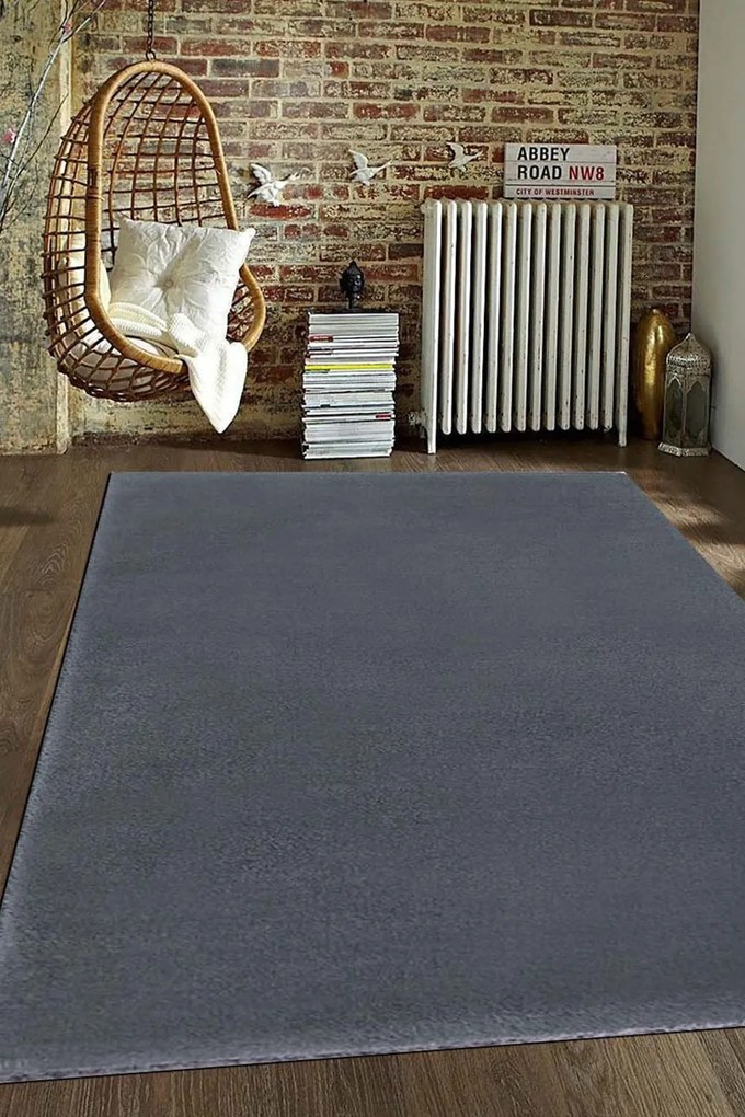 Χαλί Soft Plush 202BLY1213 Dark Grey Conceptum Hypnose 150X230cm