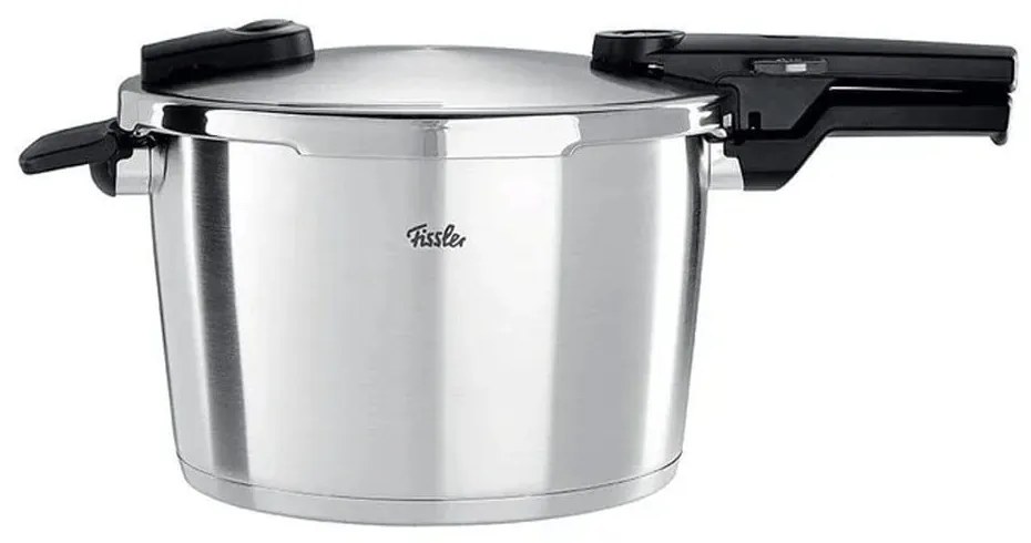 Χύτρα Ταχύτητας Vitaquick® Premium 602-810-08-000/0 26cm 8lt Inox-Black Fissler 8lt Stainless Steel