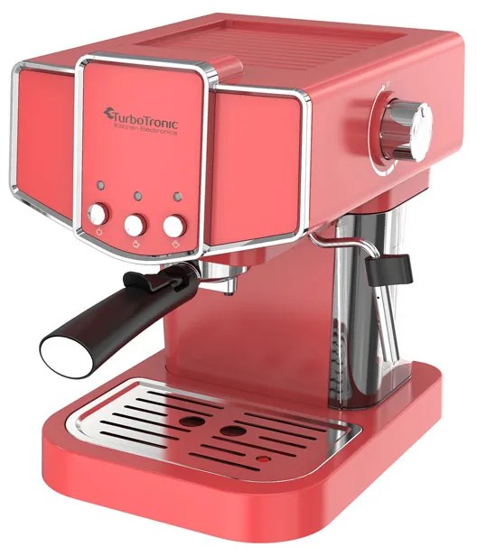 Καφετιέρα Espresso 19 Bar ZEspresso Χρώματος Κόκκινο TurboTronic TT-CM23 Red TT-CM23 Red