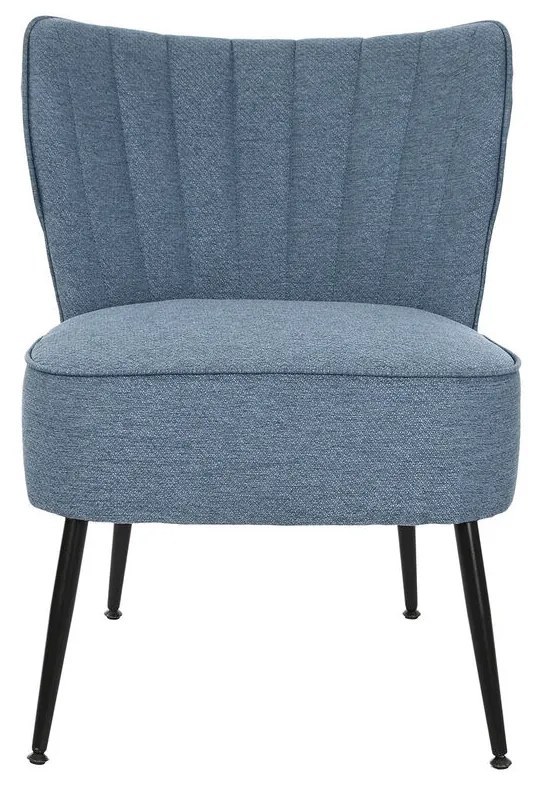 Πολυθρόνα DKD Home Decor Μπλε Μέταλλο 55 x 64 x 72,5 cm