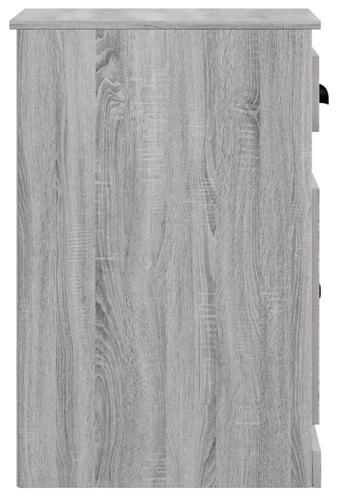 vidaXL Ντουλάπι με Συρτάρι Γκρι Sonoma 40 x 50 x 75 εκ. Επεξεργ. Ξύλο
