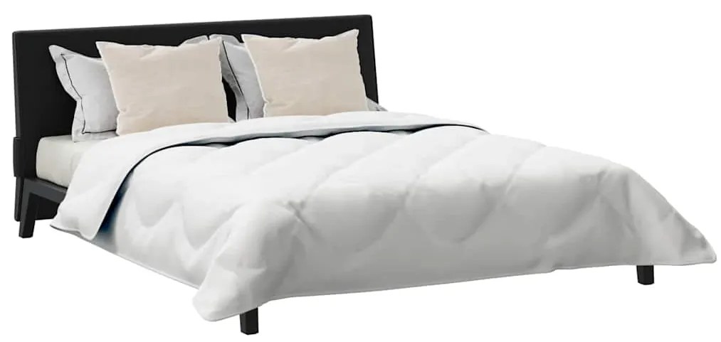 vidaXL Πάπλωμα με μαξιλάρι 3 pcs Λευκό Μικροΐνες