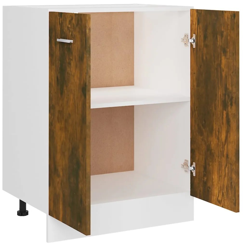 vidaXL Ντουλάπι &quot;Lyon&quot; Καπνιστή Δρυς 60x46x81,5 εκ. από Τεχνητό Ξύλο