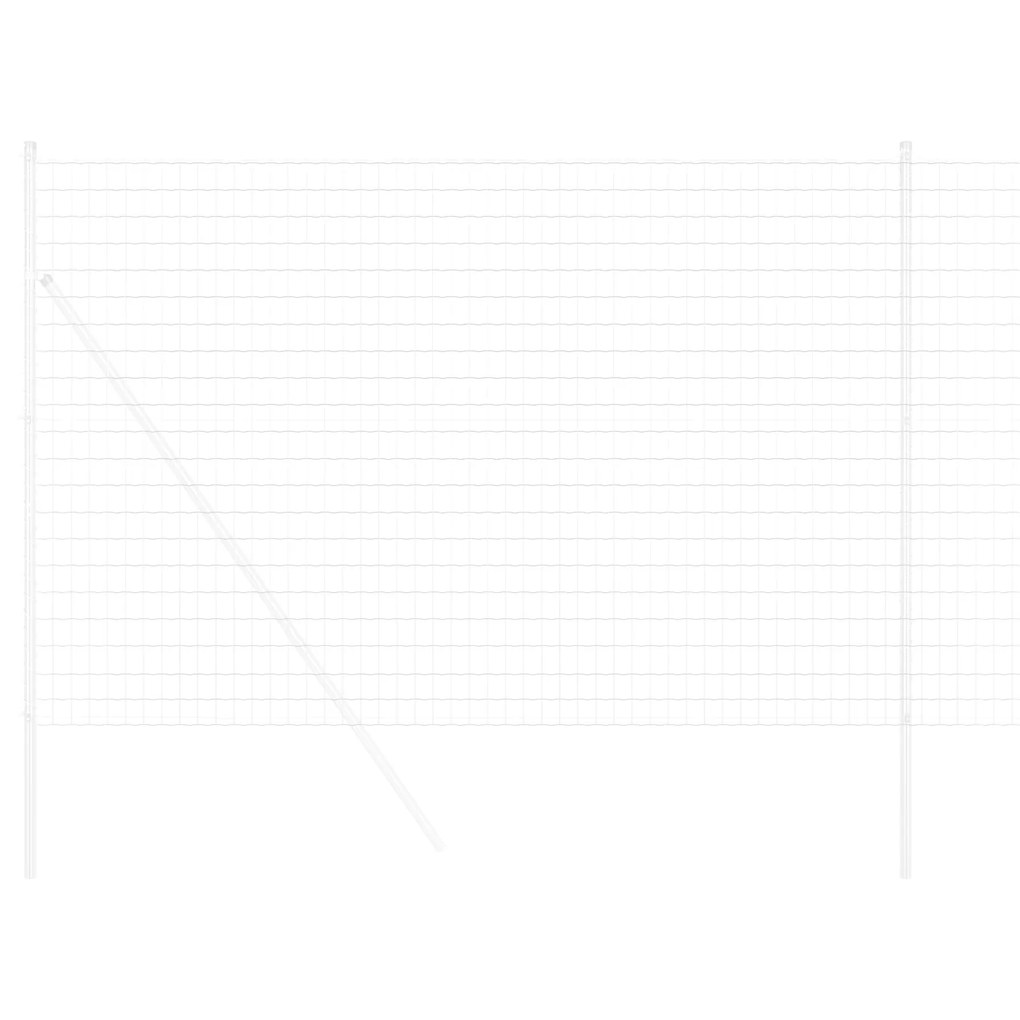 vidaXL Ευρωπαϊκό Φράκτη 1.6x10 μ Γαλβανισμένο ατσάλι