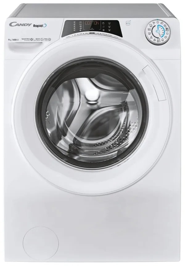 Candy RO 1496DWMT/1-S Πλυντήριο ρούχων 9kg 1400 στροφών με Wifi, Α, Λευκό