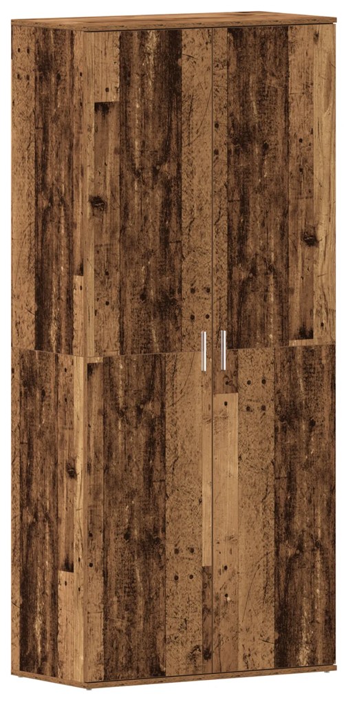 vidaXL Ντουλάπα Παπουτσιών Παλιού Ξύλου 80x39x180 εκ. Επεξεργασμένο Ξύλο