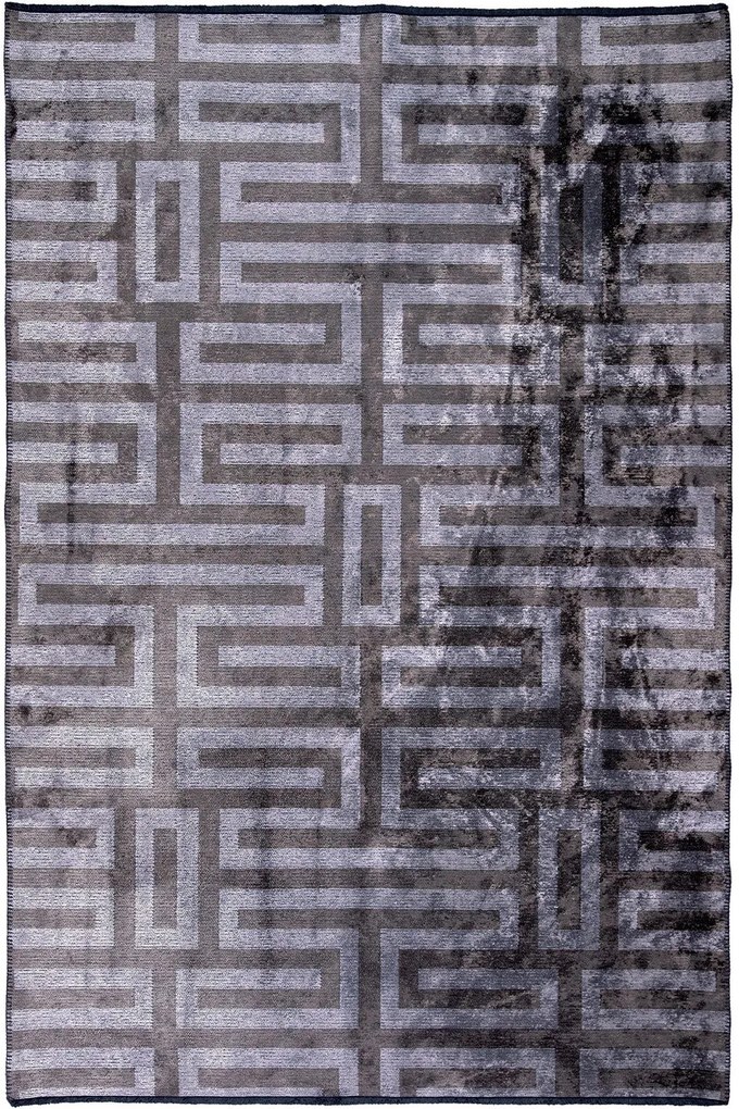 Χαλί Naf Naf Code 12256 Grey Βιοκαρπέτ 120X180cm