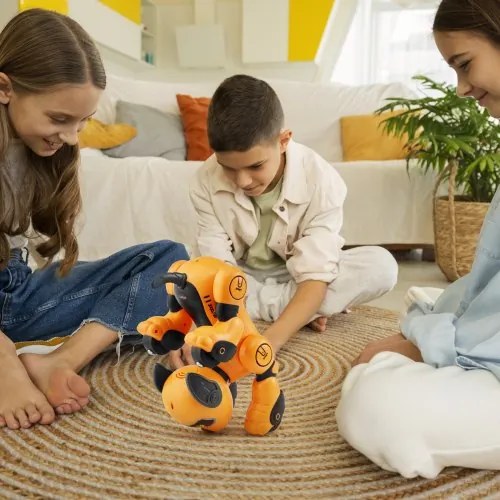 VEVOR RC Robot Dog Toy Talking Dancing Touch &amp; Voice Remote Control Programmable