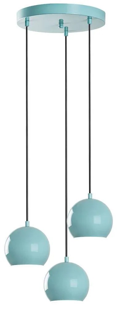 Φωτιστικό Οροφής Top 892OPV2083 Φ45x111cm 3xE27 40W Turquoise