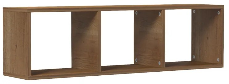 Επιτοίχια ραφιέρα Mikoro pakoworld σε φυσική απόχρωση 90x22x25.6εκ (1 τεμάχια)