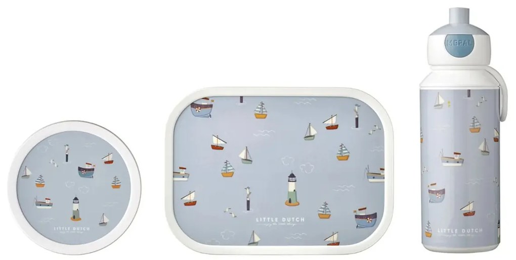 Παιδικό Σετ Φαγητού 3τμχ Little Dutch Sailors Bay MEP107410865244