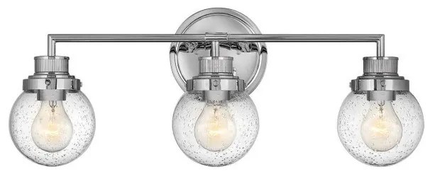 Απλίκα Φωτιστικό Μπάνιου 3xE27 IP44 Poppy Quintiesse Elstead Lighting-QN-POPPY3-PC-BATH-Χρώμιο QN-POPPY3-PC-BATH