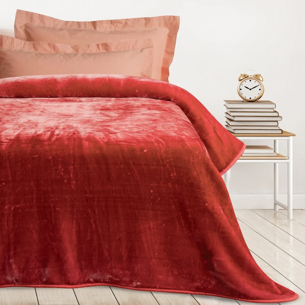 Κουβέρτα Velour Μονή 160x220εκ. Blankets 0295 Nude Das Kids