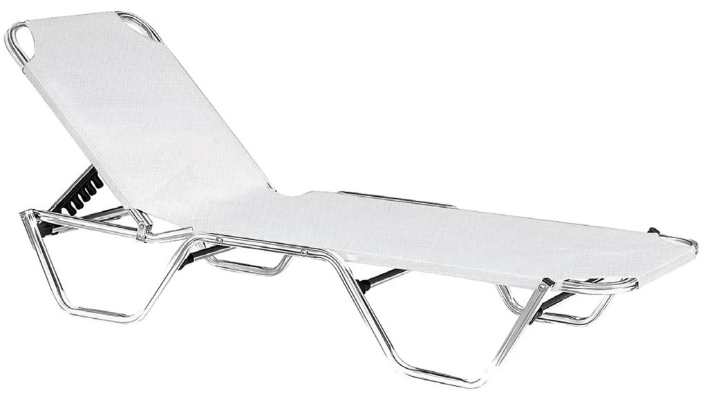 Ξαπλώστρα Creta White Ε281,3 60Χ197X30 cm