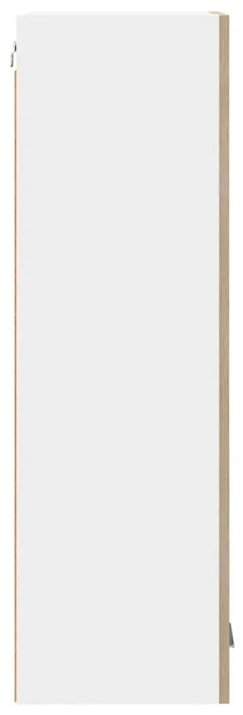 vidaXL Κρεμαστό ντουλάπι με αποθήκευση Δρύς Sonoma 40 x 31 x 100 εκ.