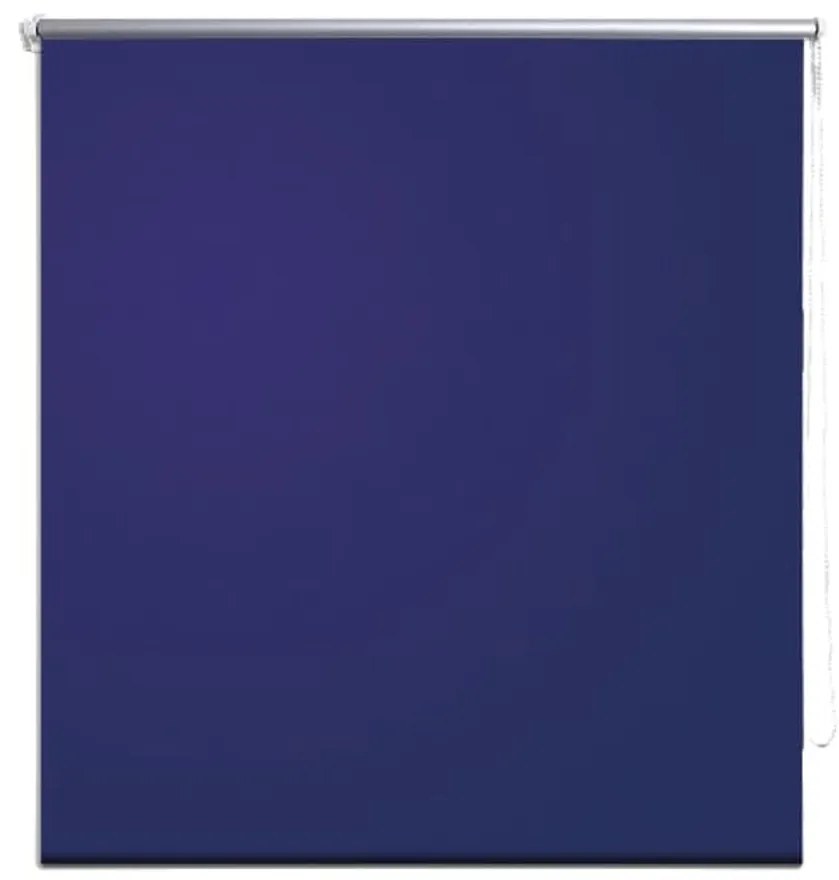 vidaXL Ρόλερ Σκίασης Blackout Γαλάζιο 120 x 175 cm