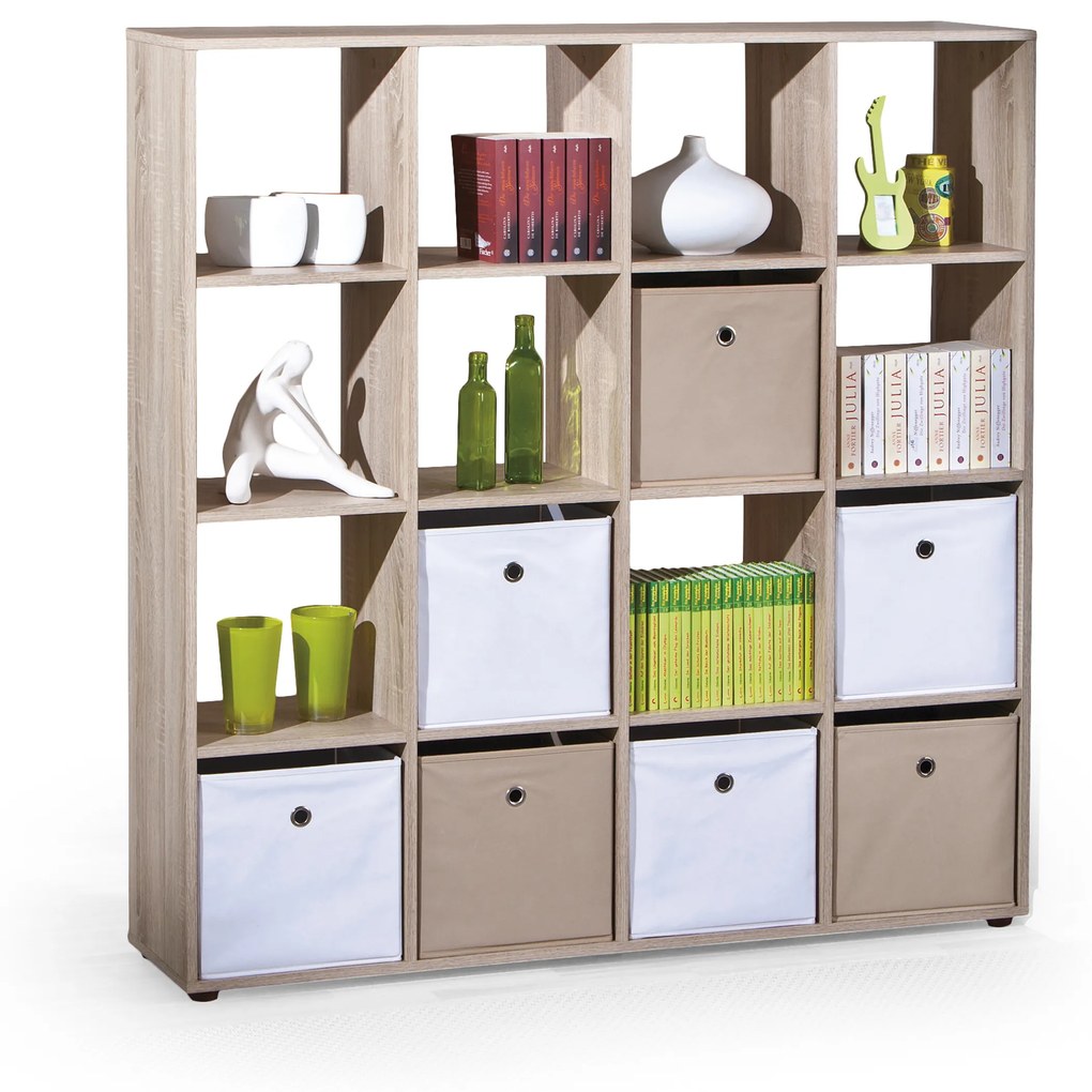 LUINI 16 color: sonoma oak DIOMMI V-PL-LUINI_16-REGAŁ DIOMMI-60-22355