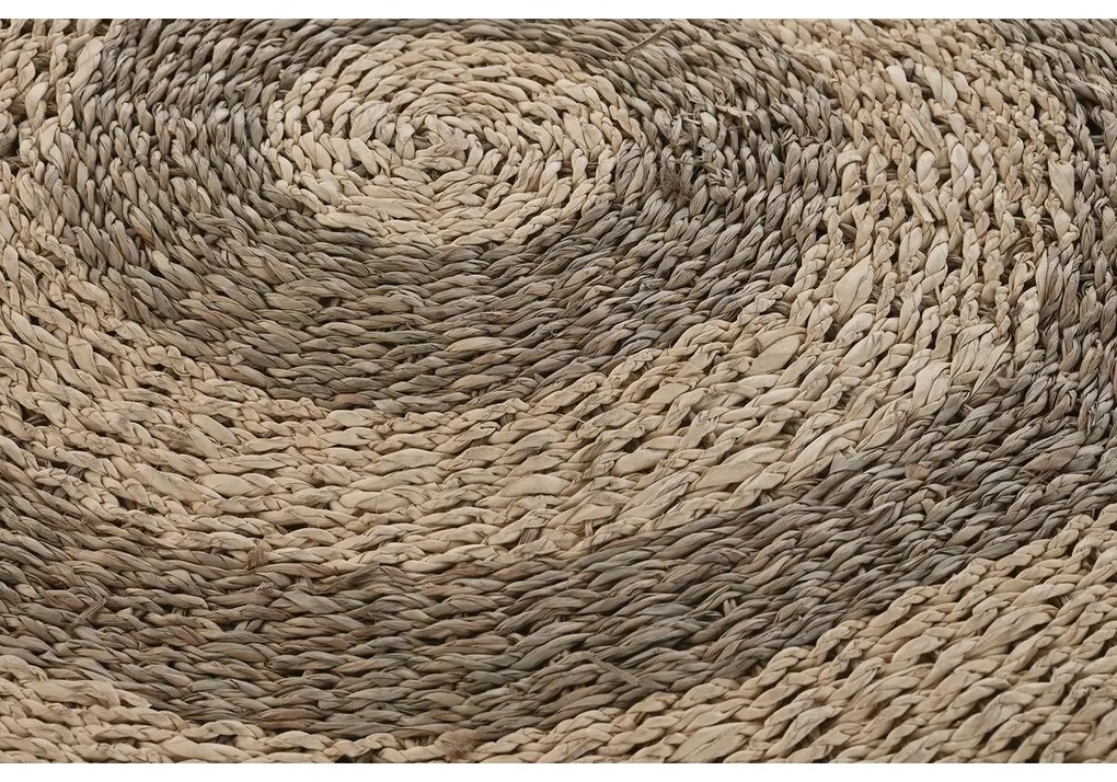 Χαλί DKD Home Decor Μπεζ Καφέ (150 x 1 x 150 cm)