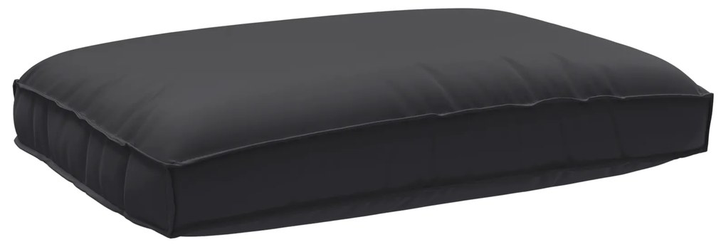 vidaXL Σετ Μαξιλαριών Πάγου 3 pcs Μαύρο 120 x 80 x 12 cm Ύφασμα Oxford