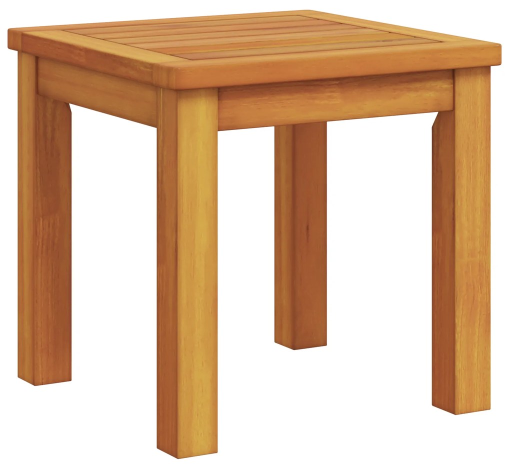vidaXL Τραπέζι Κήπου 35x35x34 εκ. Συμπαγές Ξύλο Ακακίας