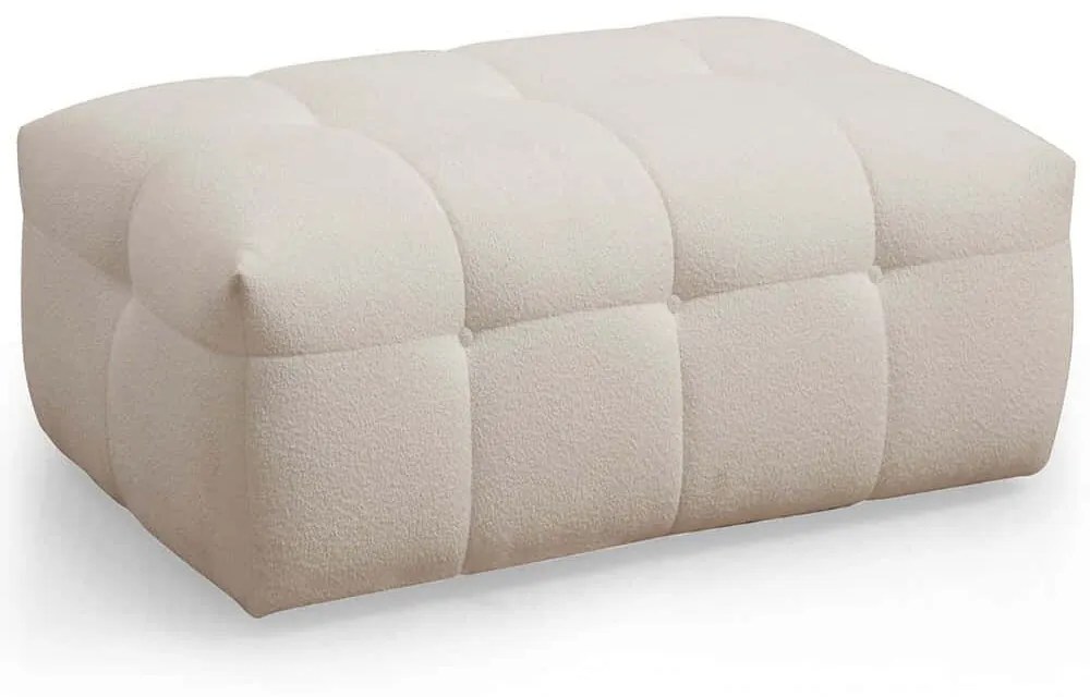 Σκαμπό Cady Ottoman 560ARE1444 120x80x42cm Beige