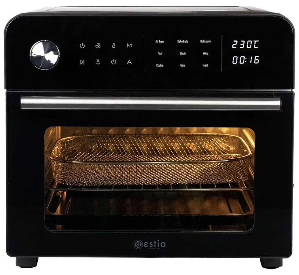 Φριτέζα Αέρος - Φουρνάκι Titan Chef 06-27483 1700W 23lt Black Estia
