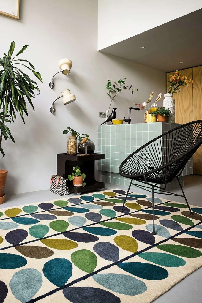 Χαλί Multi Stem Kingfisher 059507 Orla Kiely 120X180cm