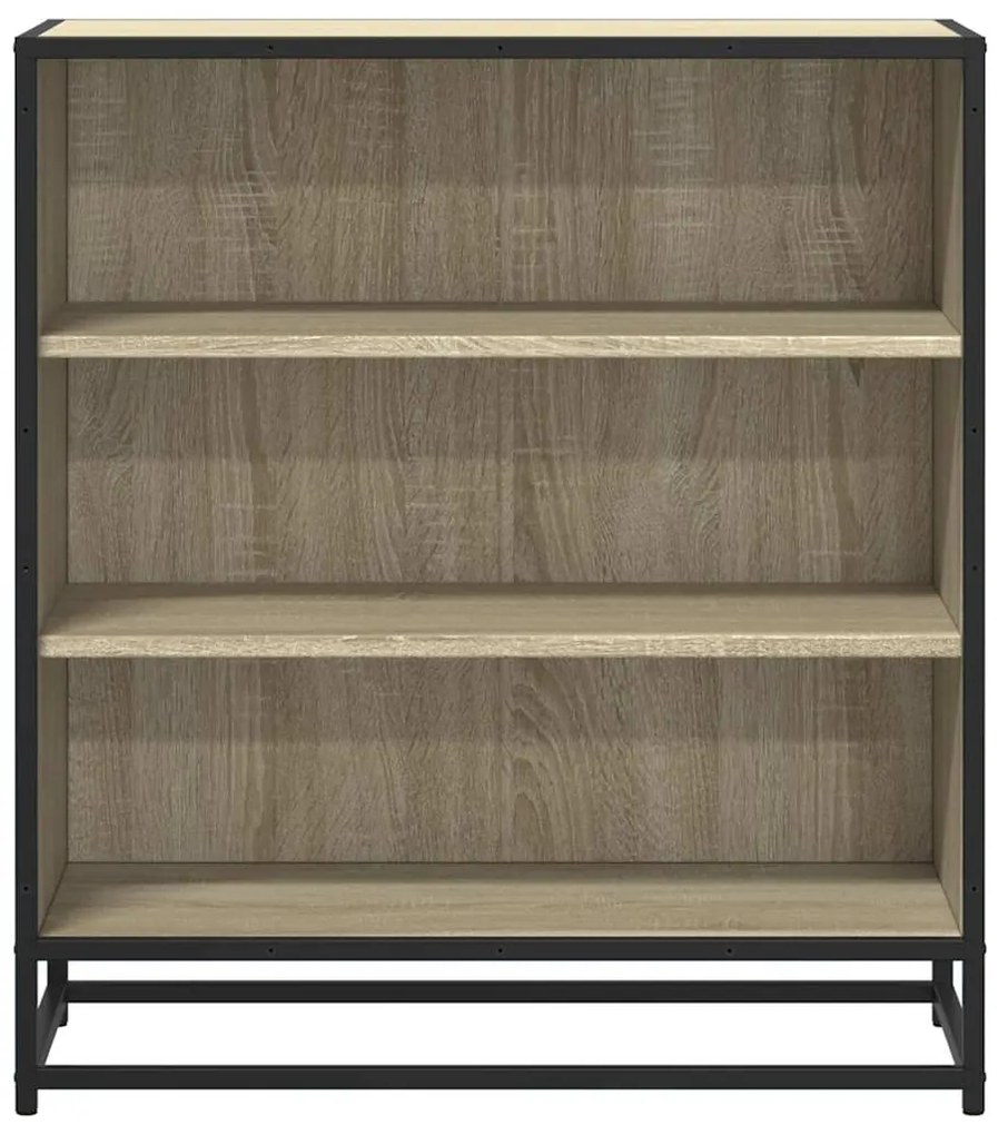 SIDEBOARD SONOMA OAK 68X35X76CM ΚΑΤΑΣΚΕΥΑΣΜΕΝΟ ΞΥΛΟ ΚΑΙ ΜΕΤΑΛΛΟ 848975