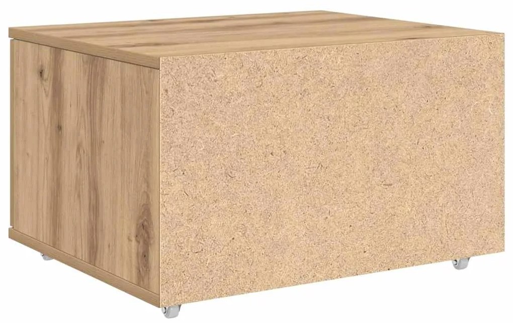 vidaXL Ντουλάπι με Συρτάρια με τροχούς Artisan Oak 55 x 45 x 31 εκ