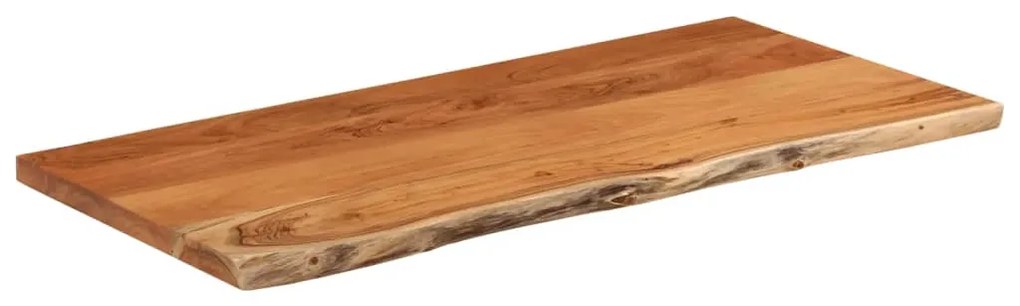 vidaXL Πάγκος Μπάνιου Ορθογώνιος 120x60x2,5 εκ. από Μασίφ Ξύλο Ακακίας