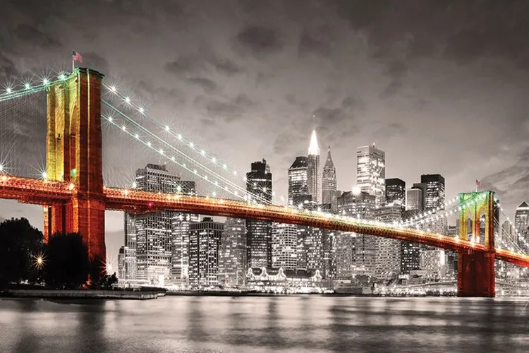 Αφίσα New York City Brooklyn Bridge