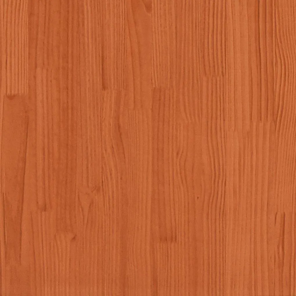 vidaXL Corner Sofa 2 τμχ. Solid Pine Wood Κερί Παλαίωσης Single Unit