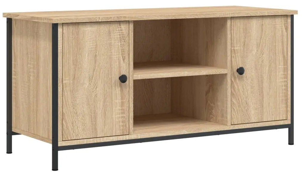 vidaXL Έπιπλο Τηλεόρασης Sonoma Δρυς 100x40x50 εκ. Επεξ. Ξύλο