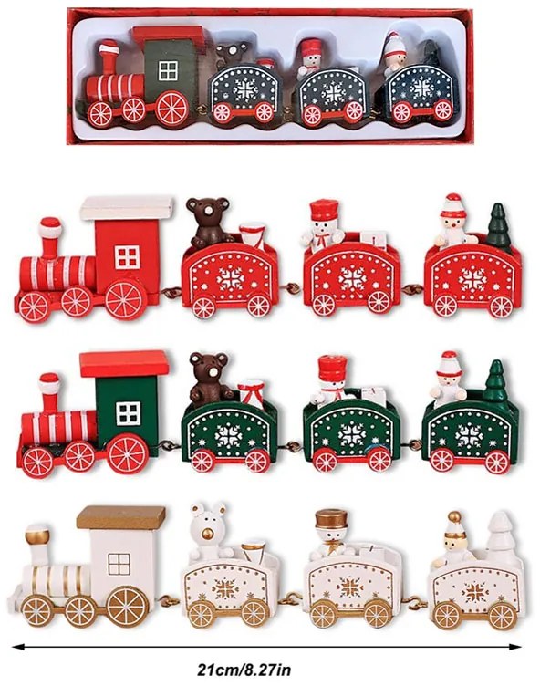Χριστουγεννιάτικο στολίδι τρενάκι - Christmas decoration train