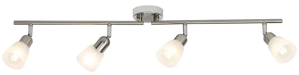 Σποτ Πολύφωτο Brilliant Bethany G55232/77 Satin Nickel/Chrome