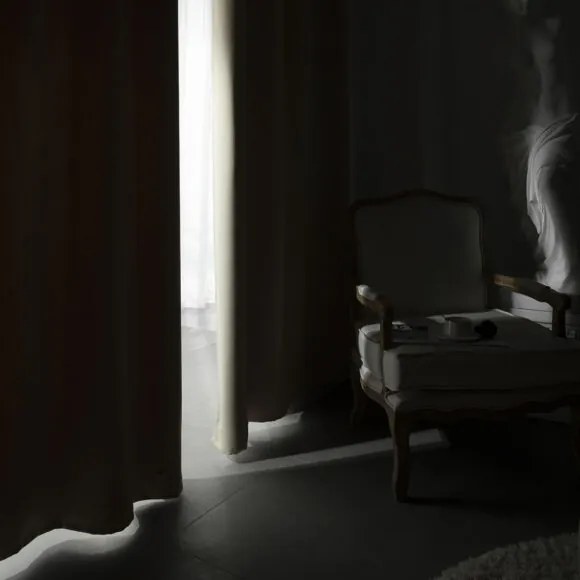 Beauty Home Κουρτίνα Blackout σκίασης με 8 κρίκους Ideal Art 8400 140x270 Άμμου