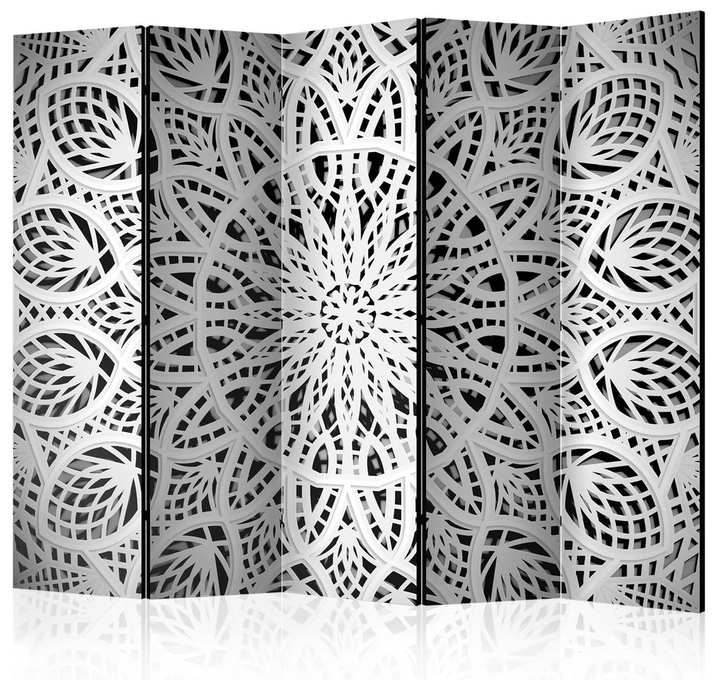 Διαχωριστικό με 5 τμήματα - White Mandala II [Room Dividers] 225x172