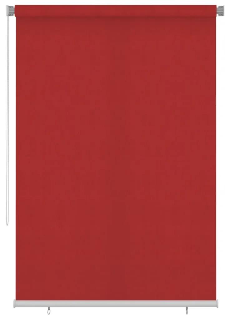 Στόρι Σκίασης Ρόλερ Εξωτερικού Χώρου Κόκκινο 160 x 230 εκ. HDPE - Κόκκινο