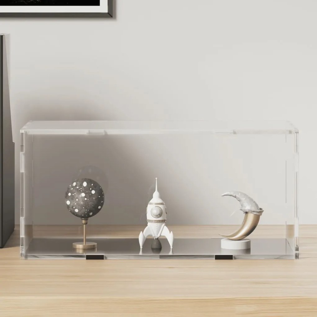 vidaXL Κουτί Βιτρίνας Διαφανές Ακρυλικό 30x15x14 εκ.