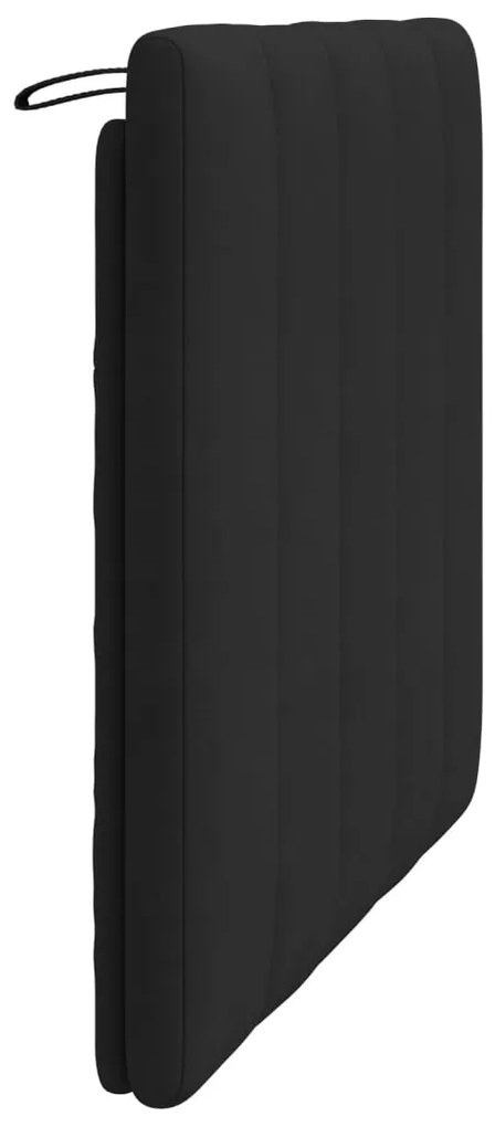 vidaXL Μαξιλάρι για Κεφαλάρι Hanko Μαύρο 100 εκ. Βελούδο