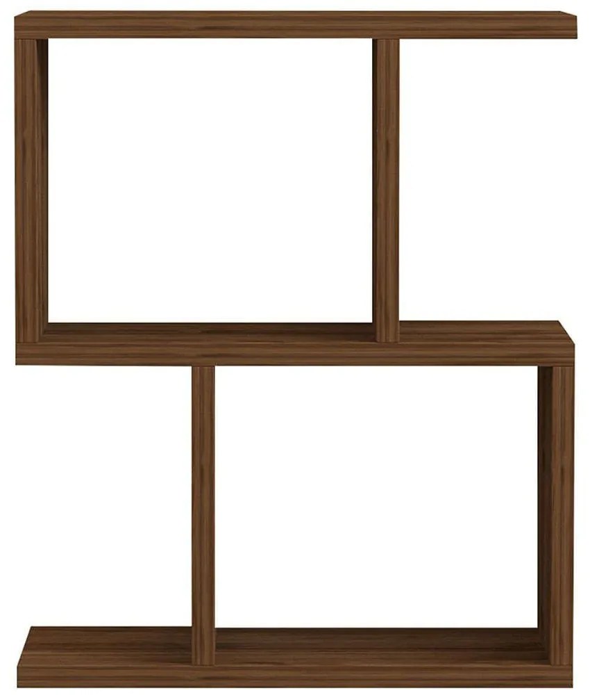 Τραπεζάκι Βοηθητικό Zet 835PUQ3026 45x17x51,4cm Walnut