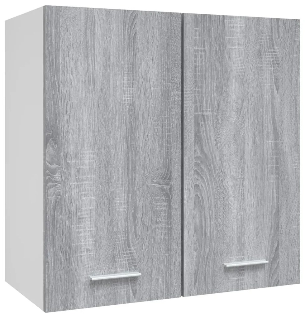 vidaXL Κρεμαστό Ντουλάπι Lyon Γκρι Sonoma 60x31 60εκ.