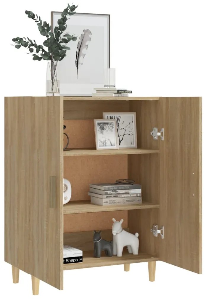 vidaXL Ντουλάπι Sonoma Δρυς 70 x 34 x 90 εκ. από Επεξεργασμένο Ξύλο
