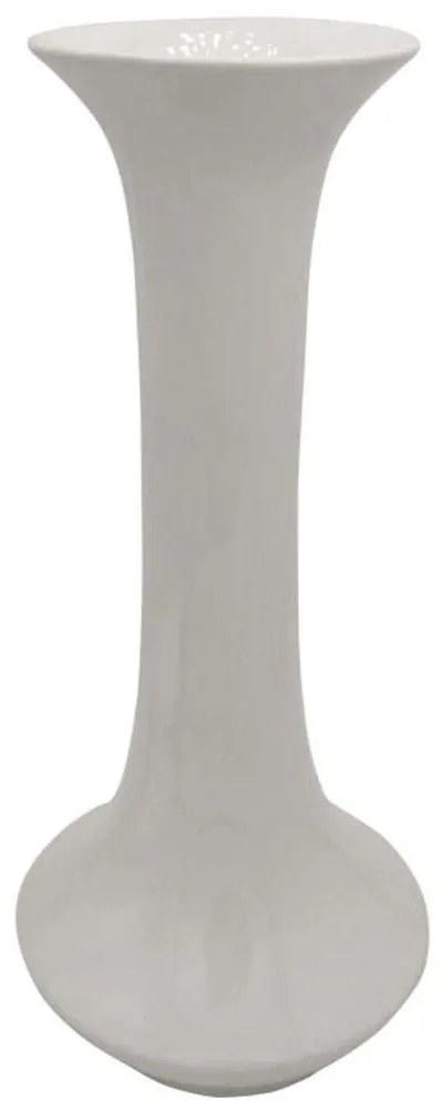 Βάζο 15-00-23752 17,5x41,5cm White Marhome Ceramic