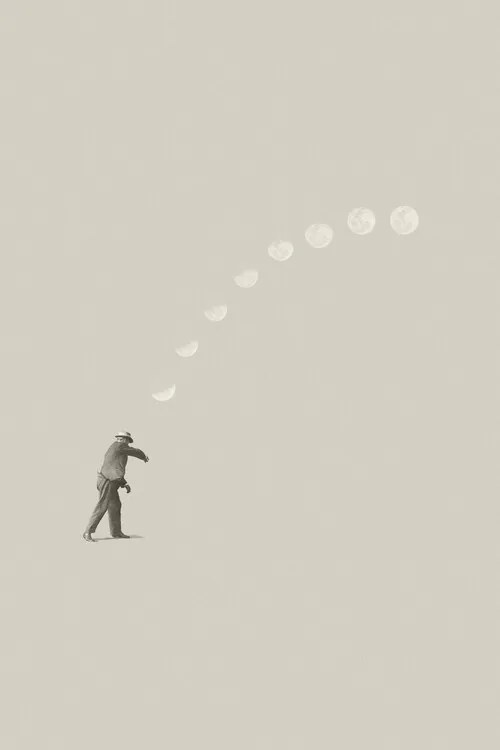 Εικονογράφηση Moon cycle, Maarten Léon