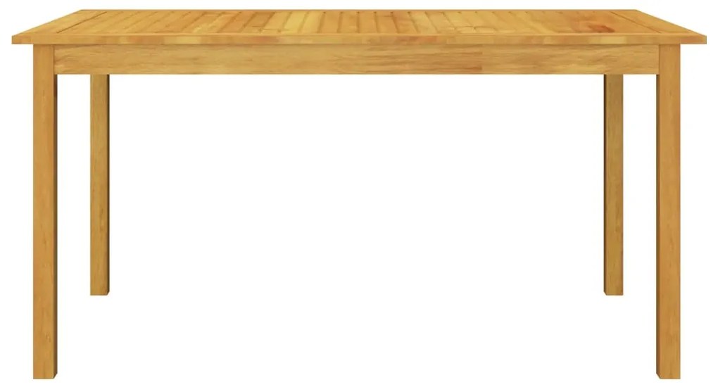 vidaXL Σετ Τραπεζαρίας Κήπου 7 Τεμαχίων Καφέ