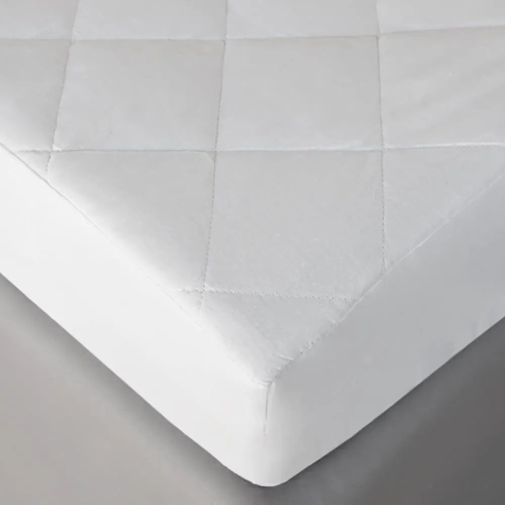 Προστατευτικό Στρώματος Καπιτονέ White Melinen King Size 180x240cm Microfiber