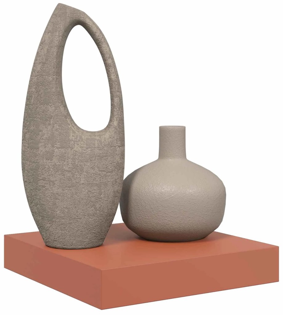 vidaXL Ράφι Τοίχου Κόκκινο 23 x 23,5 x 4 εκ Επεξεργασμένο ξύλο