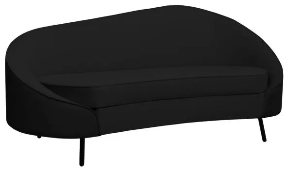 Καναπές Ανάκλιντρο Μαύρο 178cm Cagwait 424999 Eglo 424999