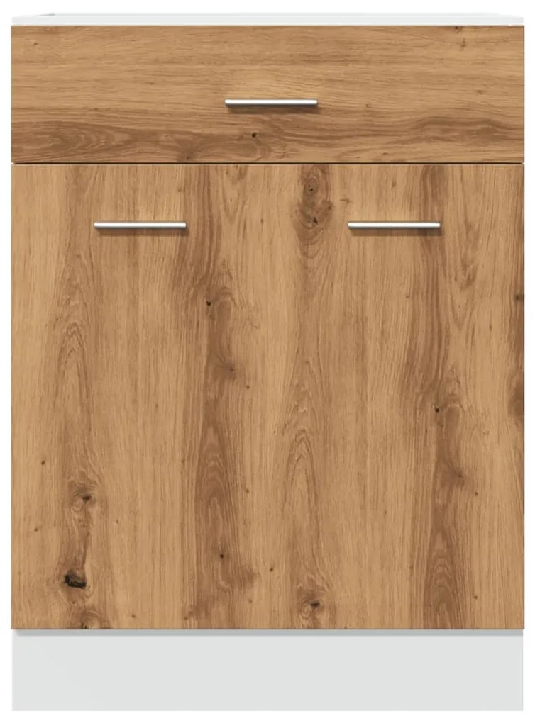 Έπιπλο Με Συρτάρι Lyon Artisan Δρυς 60x46x81,5εκ. Επεξεργ. Ξύλο 856090